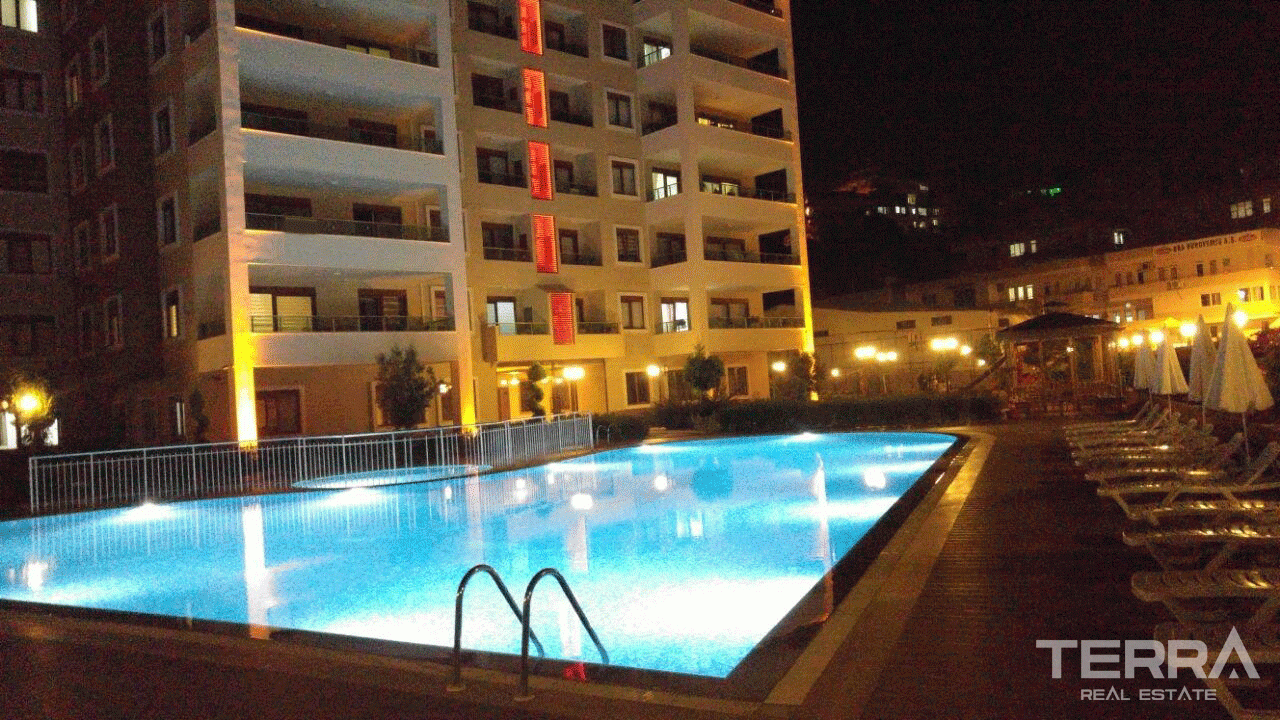 Sea & City View Luxury Penthouse Apartment in Cikcilli Alanya - 29329