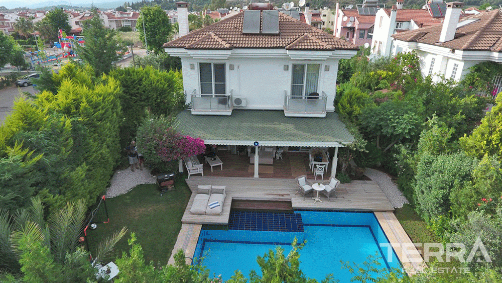 Detached Fethiye Villa for Sale in Çalıs with Private Pool & Garden - 29358