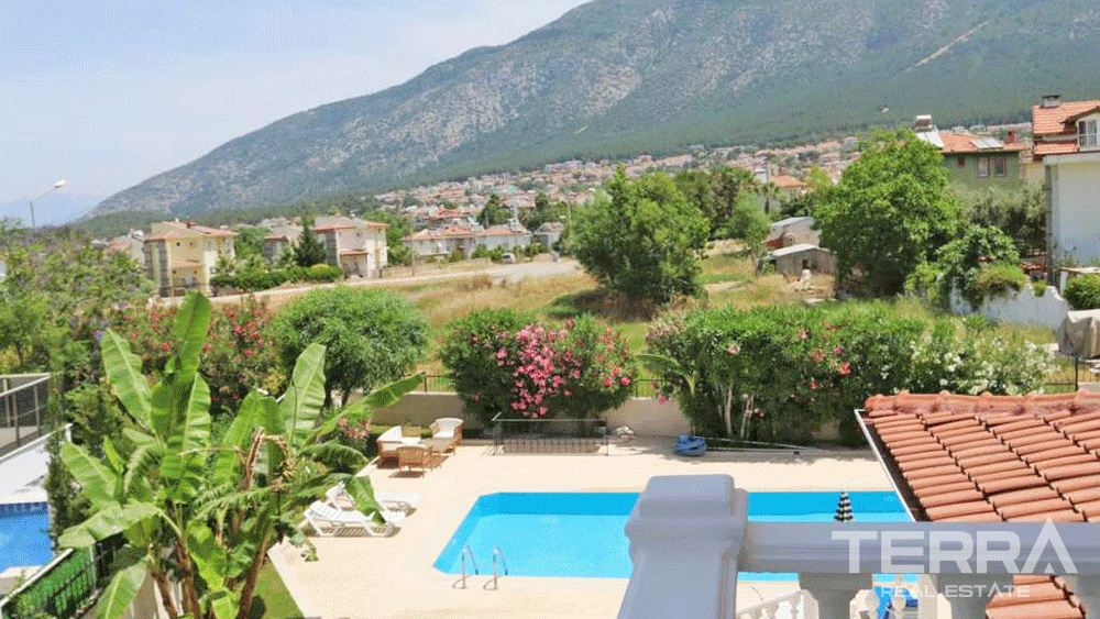 Mountain-views Villa for Sale in Fethiye Ovacık with Private Pool - 29452