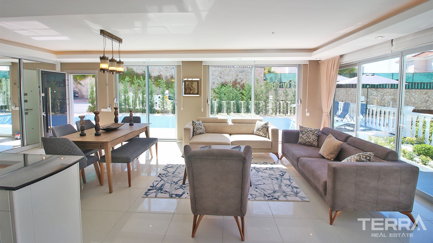 Modern Villa for Sale in Alanya Kargıcak with Private Pool & Garden - 29693