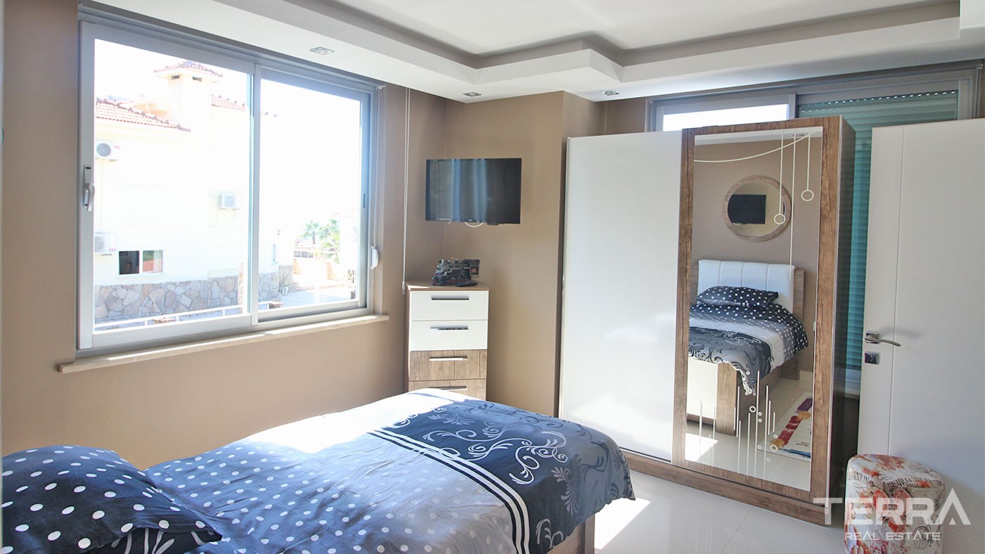 Sea View Villa for Sale in Alanya Kargıcak Surrounded by Nature - 29702