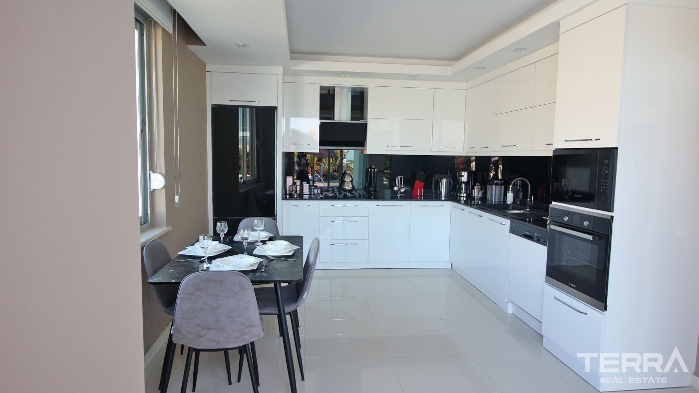 Sea View Villa for Sale in Alanya Kargıcak Surrounded by Nature - 29710