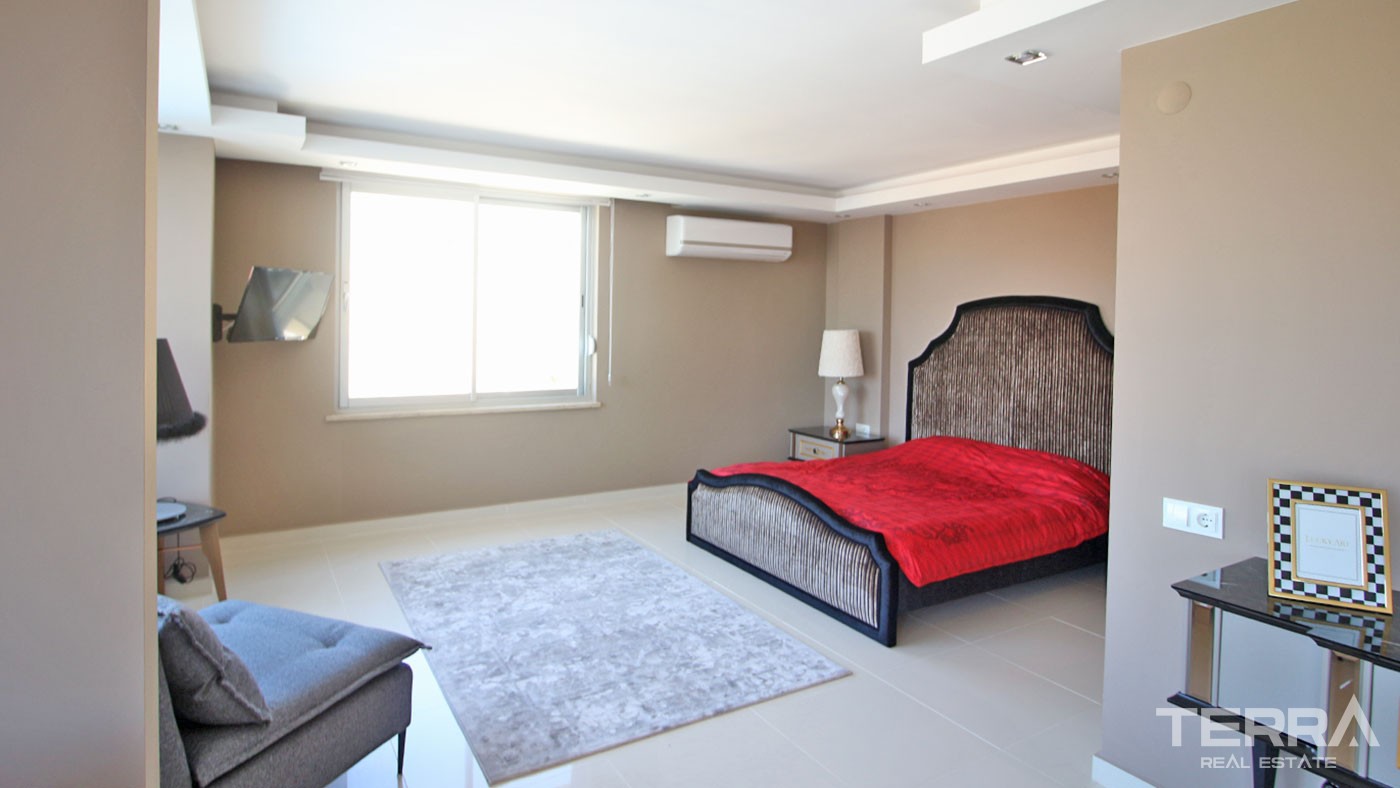 Sea View Villa for Sale in Alanya Kargıcak Surrounded by Nature - 29714