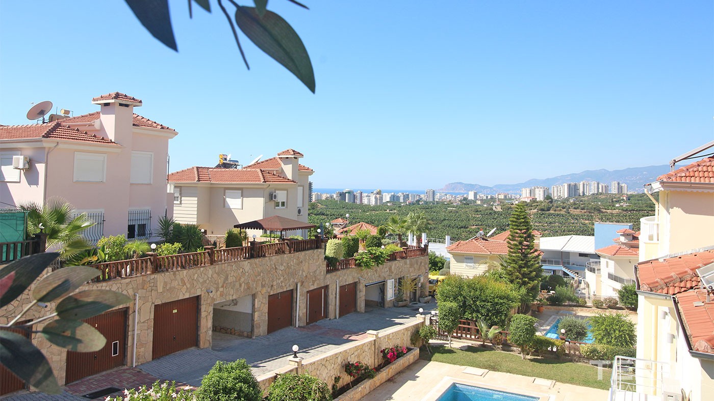 Sea View Villa for Sale in Alanya Kargıcak Surrounded by Nature - 29723