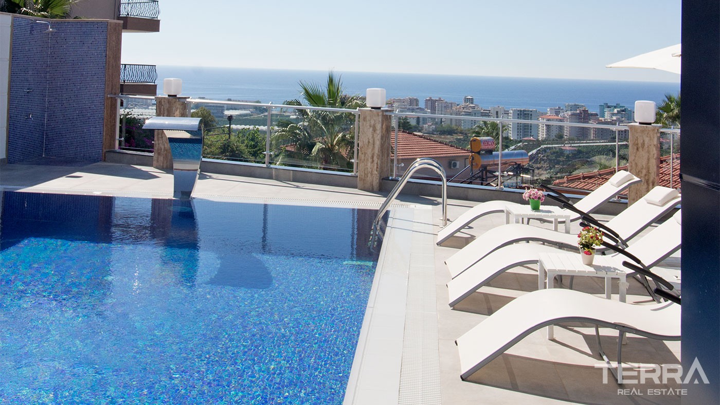 Luxury Villa in Alanya Kargıcak Offers Unlimited Sea Views - 29729