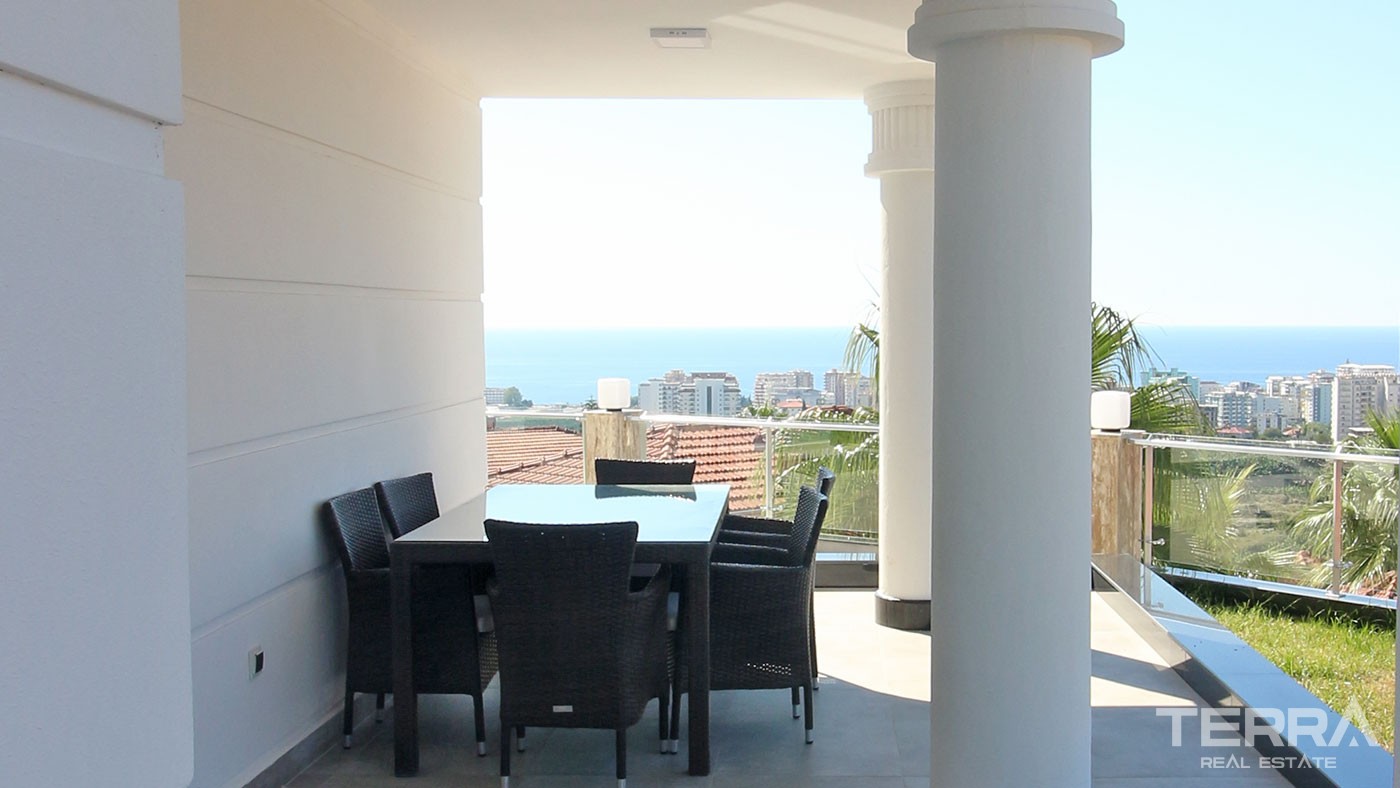 Luxury Villa in Alanya Kargıcak Offers Unlimited Sea Views - 29731