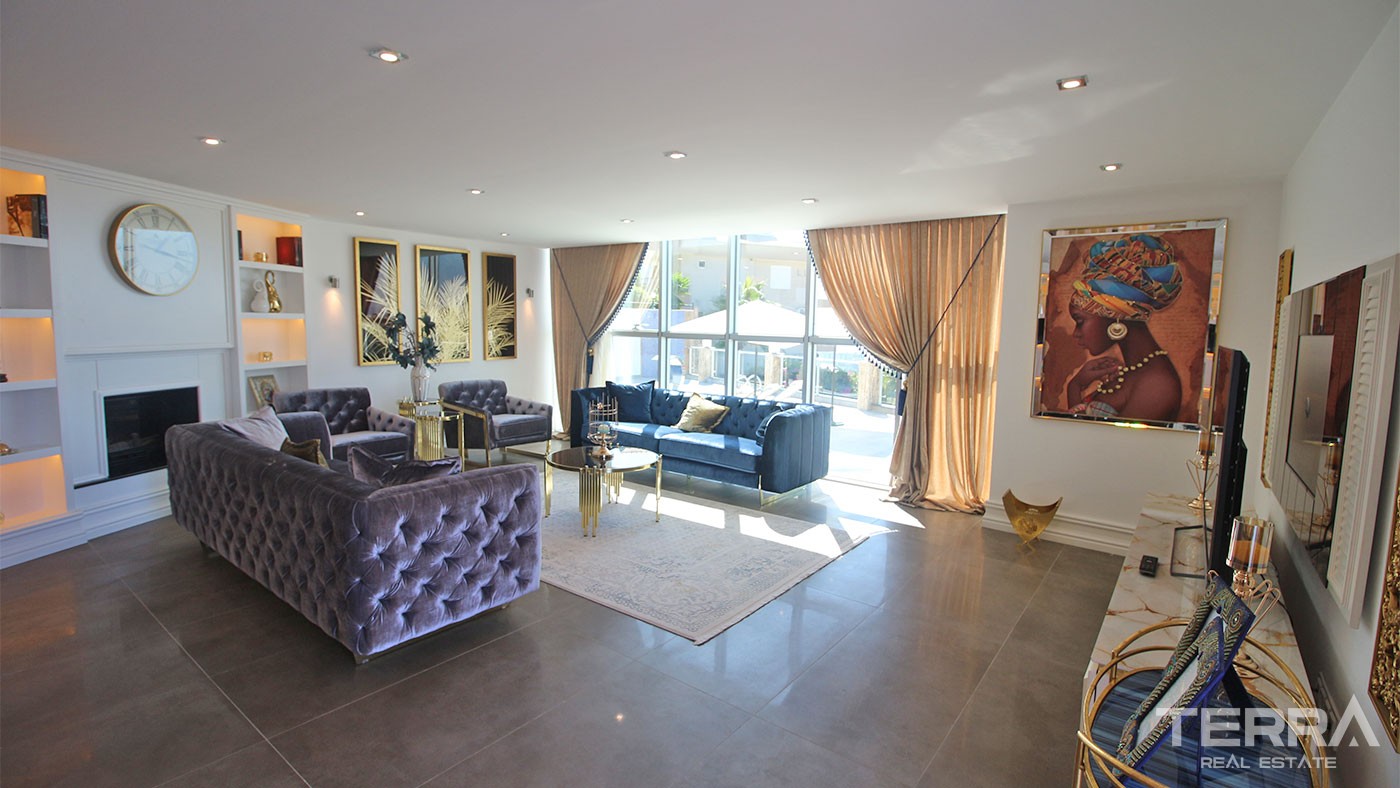 Luxury Villa in Alanya Kargıcak Offers Unlimited Sea Views - 29737