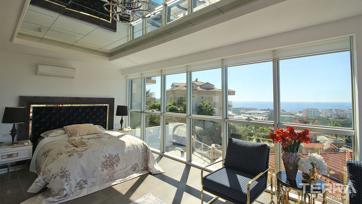 Luxury Villa in Alanya Kargıcak Offers Unlimited Sea Views - 29748