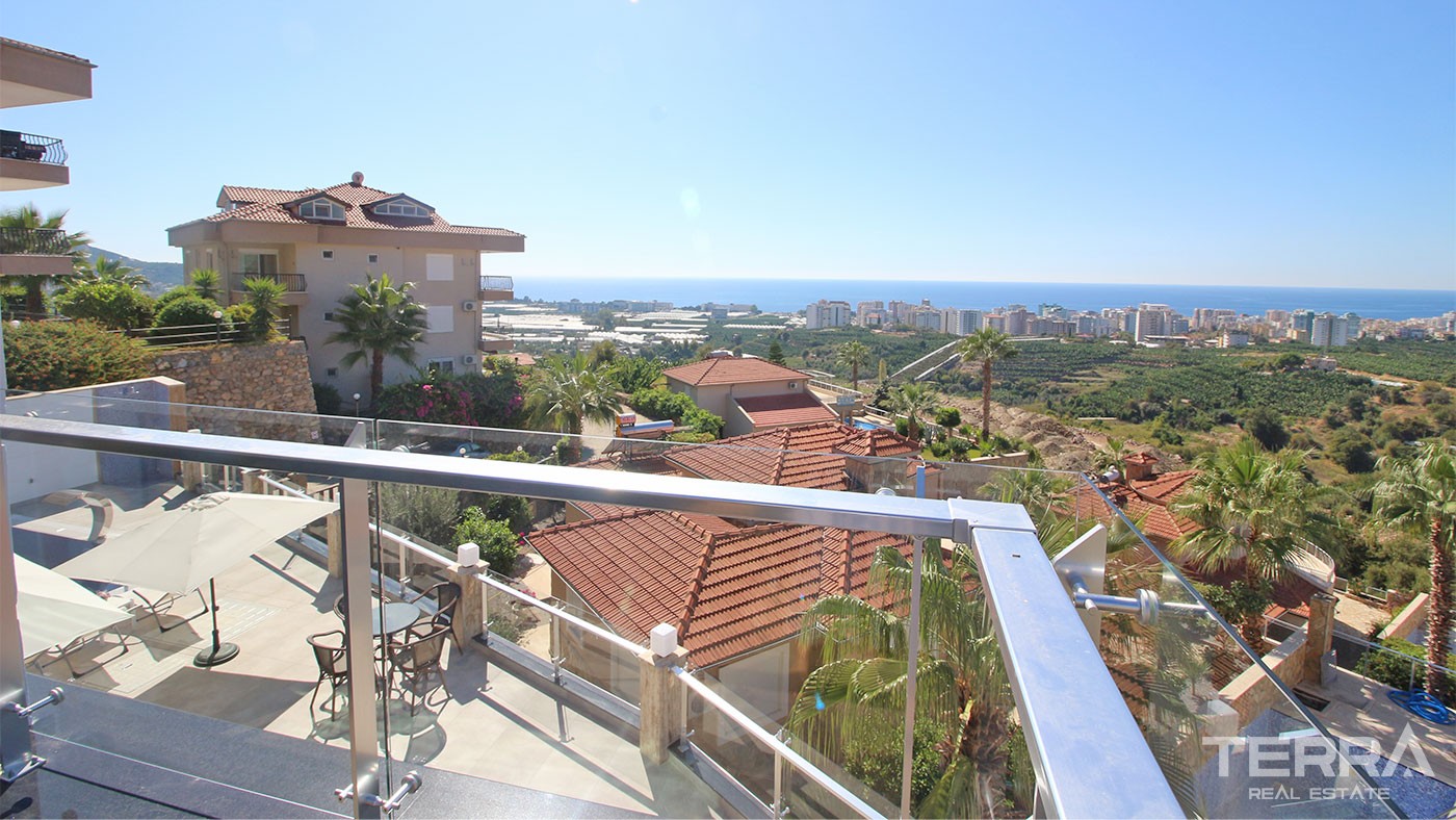 Luxury Villa in Alanya Kargıcak Offers Unlimited Sea Views - 29753