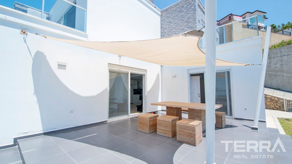 Furnished Alanya Villa for Sale in Kargıcak with Endless Sea View - 29650