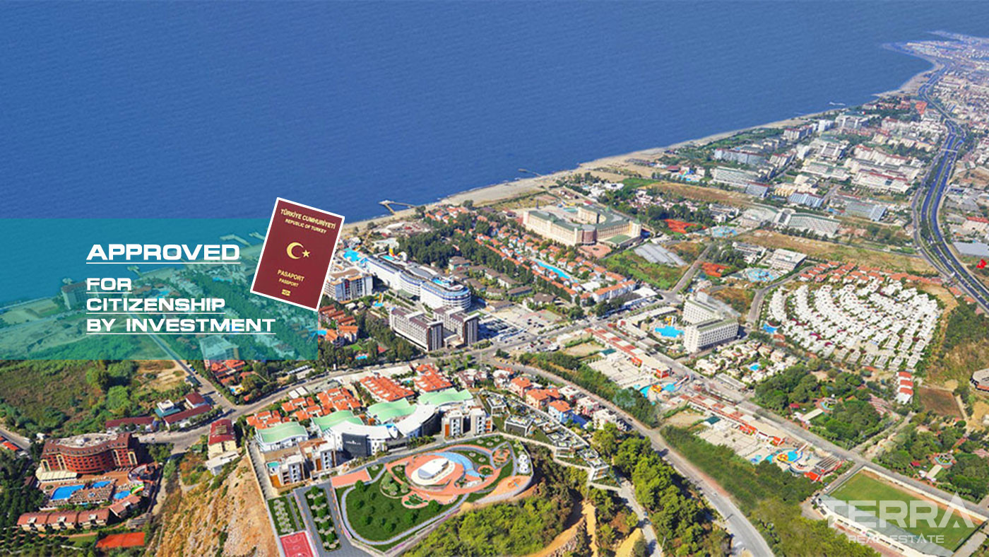 Sea View Villas with Private Swimming Pool in Alanya Konaklı