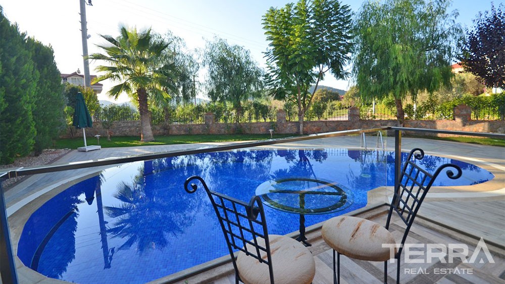 Furnished House for Sale in Fethiye Ovacık Only 5 km from the Beach - 29825
