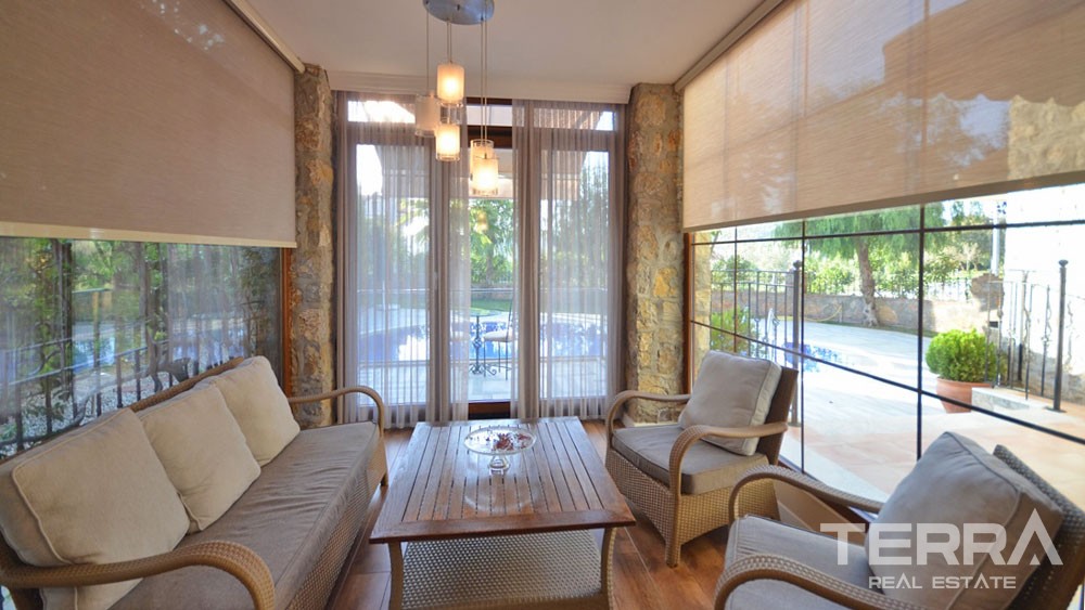 Furnished House for Sale in Fethiye Ovacık Only 5 km from the Beach - 29830