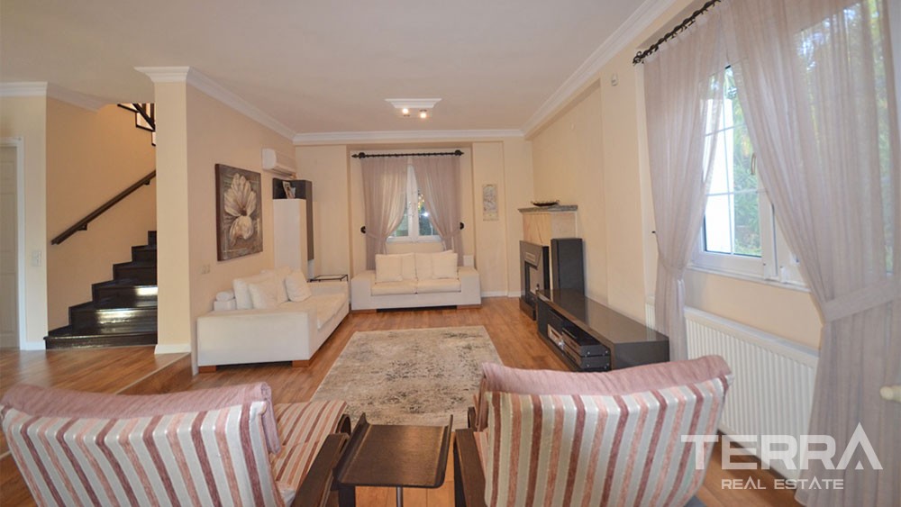 Furnished House for Sale in Fethiye Ovacık Only 5 km from the Beach - 29833