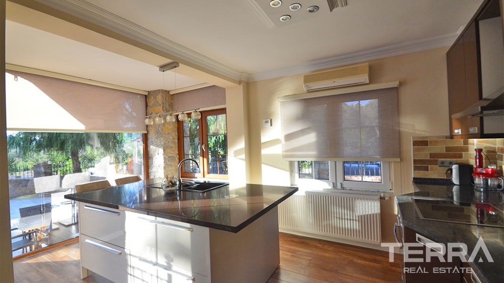 Furnished House for Sale in Fethiye Ovacık Only 5 km from the Beach - 29836