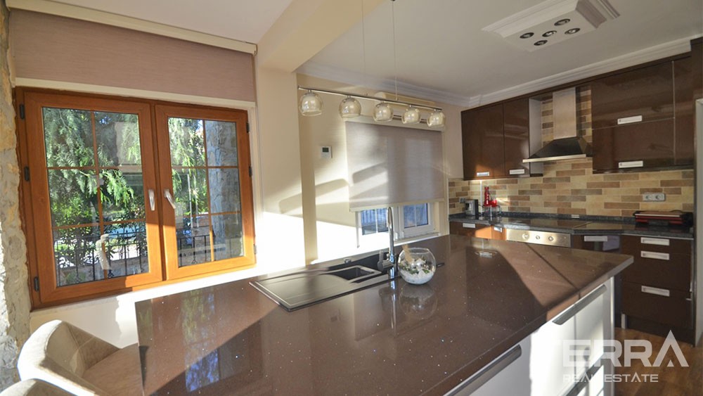 Furnished House for Sale in Fethiye Ovacık Only 5 km from the Beach - 29837