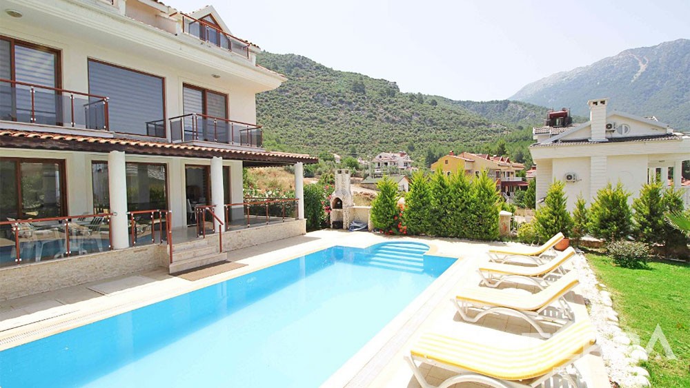Nature-view Villa in Fethiye Ovacık for Sale at an Affordable Price - 29853