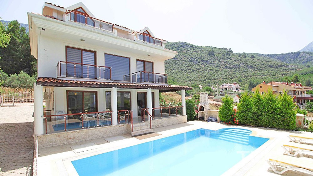 Nature-view Villa in Fethiye Ovacık for Sale at an Affordable Price - 29855