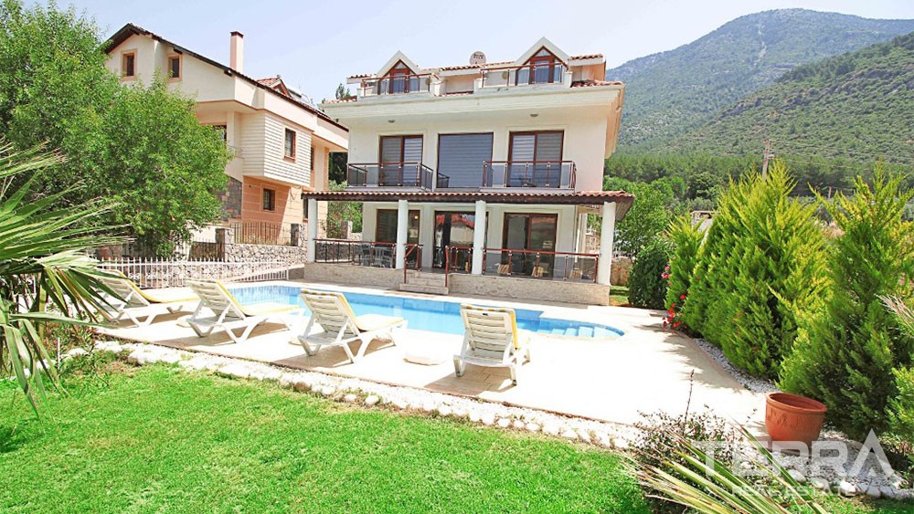 Nature-view Villa in Fethiye Ovacık for Sale at an Affordable Price - 29857