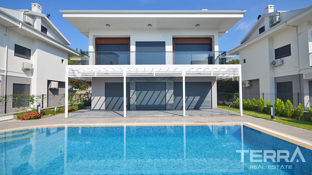 Newly-built Fethiye Villa for Sale in Çalış 3 km to the Beach - 29924