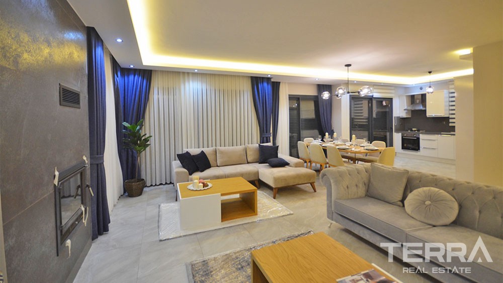 Newly-built Fethiye Villa for Sale in Çalış 3 km to the Beach - 29929