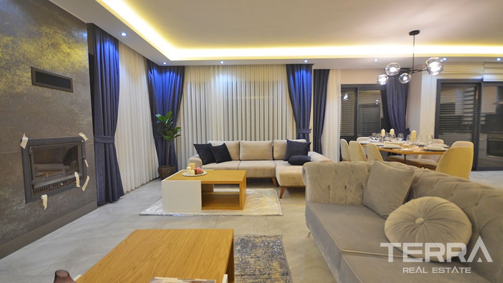 Newly-built Fethiye Villa for Sale in Çalış 3 km to the Beach - 29928
