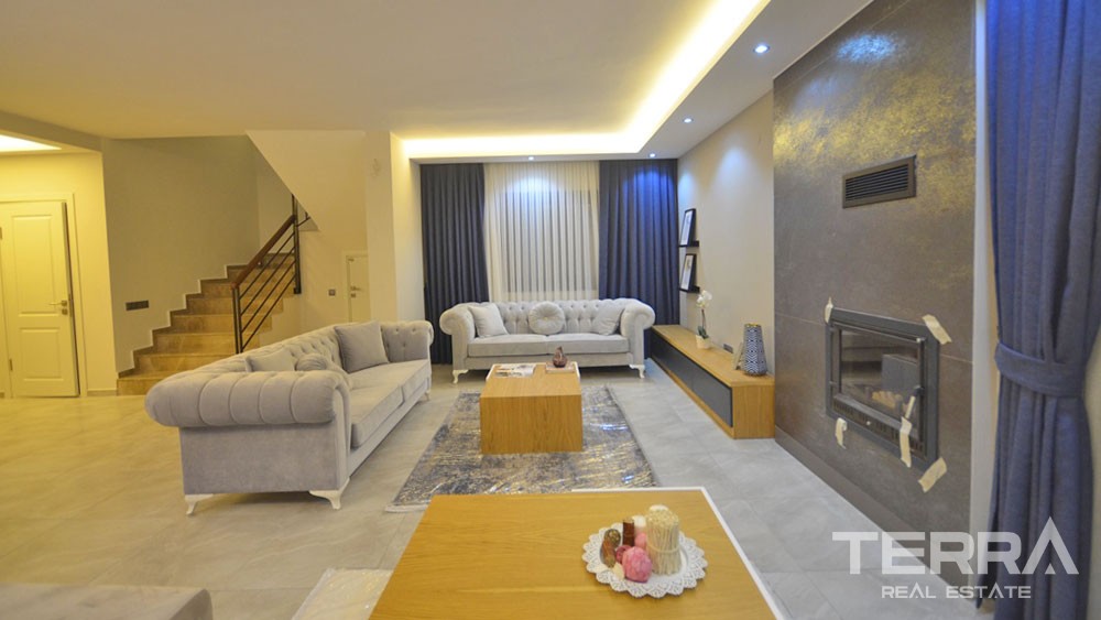 Newly-built Fethiye Villa for Sale in Çalış 3 km to the Beach - 29932