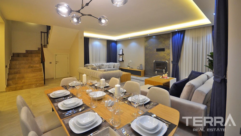 Newly-built Fethiye Villa for Sale in Çalış 3 km to the Beach - 29936