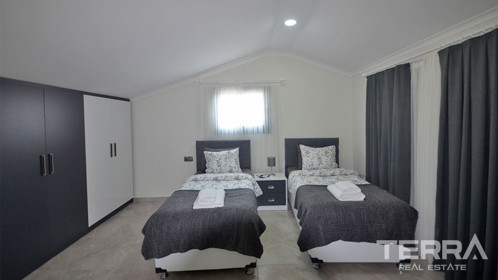 Newly-built Fethiye Villa for Sale in Çalış 3 km to the Beach - 29945