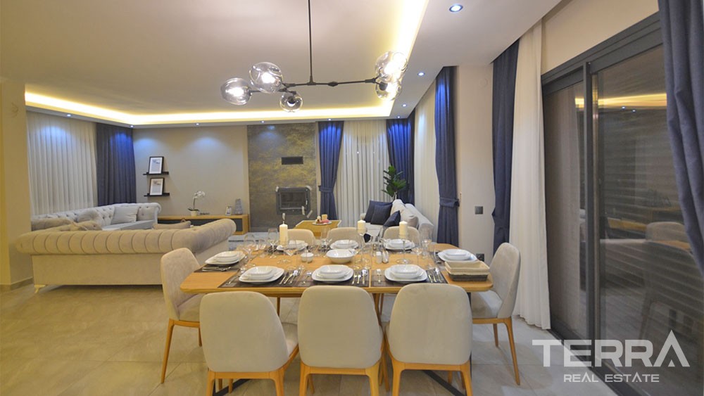 Newly-built Fethiye Villa for Sale in Çalış 3 km to the Beach - 29954
