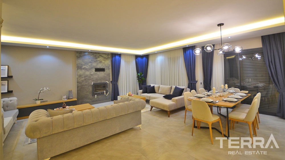 Newly-built Fethiye Villa for Sale in Çalış 3 km to the Beach - 29955
