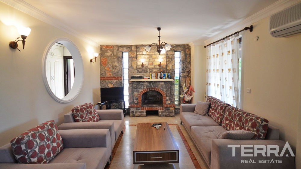 Furnished Resale Villa in Fethiye Ovacık with with Private Pool - 30081