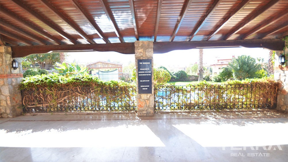 Furnished Resale Villa in Fethiye Ovacık with with Private Pool - 30082
