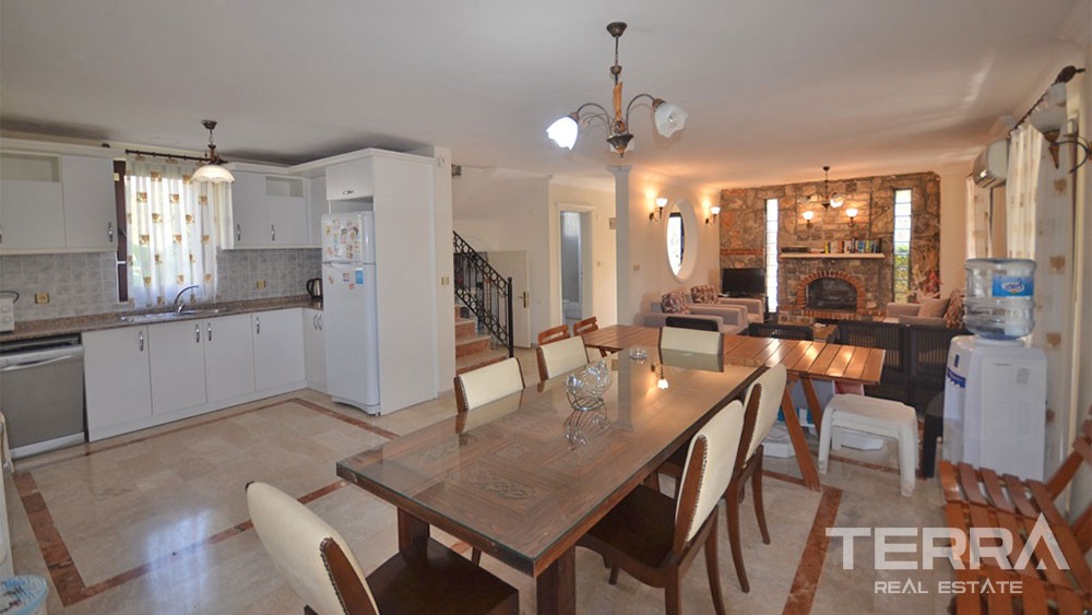 Furnished Resale Villa in Fethiye Ovacık with with Private Pool - 30084