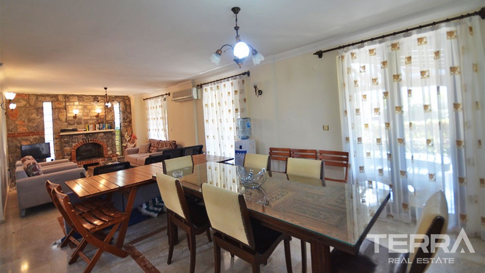 Furnished Resale Villa in Fethiye Ovacık with with Private Pool - 30086