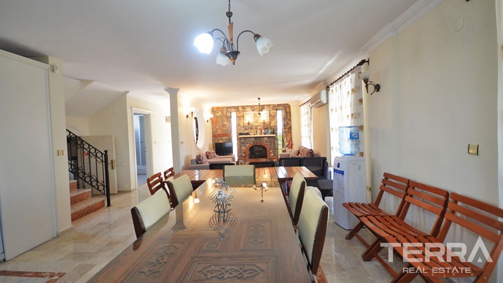 Furnished Resale Villa in Fethiye Ovacık with with Private Pool - 30090