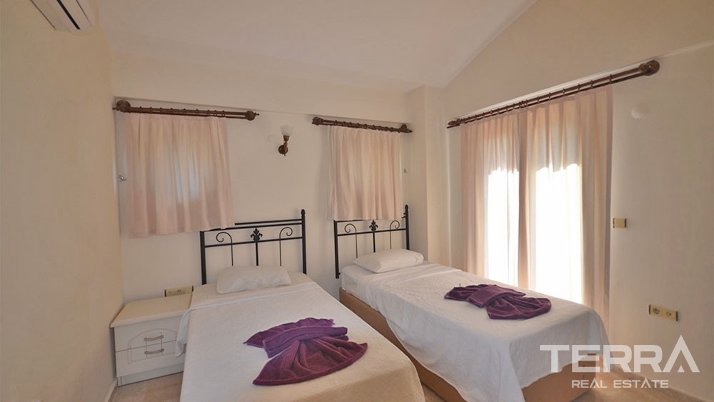 Furnished Resale Villa in Fethiye Ovacık with with Private Pool - 30096