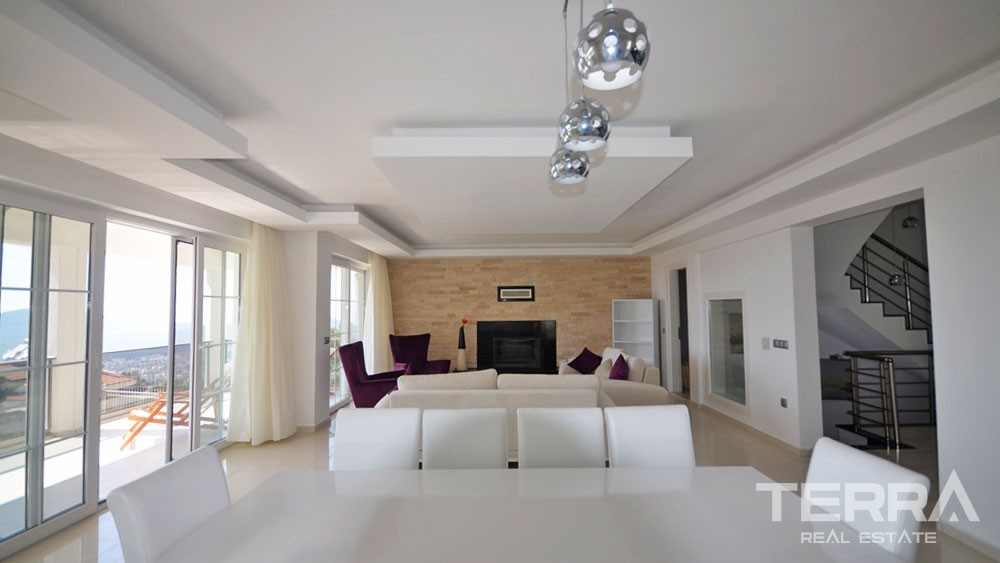 Babadağ Mountain and Sea View Villa for Sale in Fethiye Ovacık - 30109