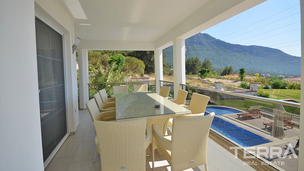Babadağ Mountain and Sea View Villa for Sale in Fethiye Ovacık - 30117