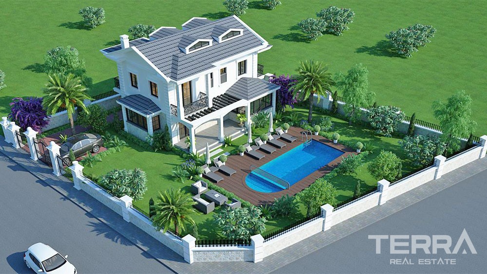 Elegante freistehende Villa mit privatem Pool in Fethiye Ovacık - 30325