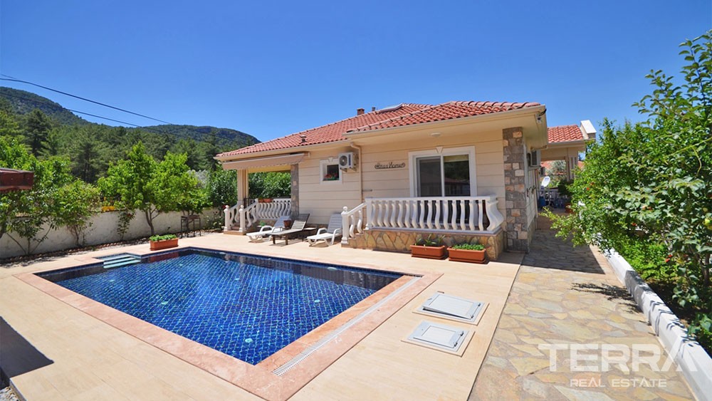 Parterowy bungalow na sprzedaż, Fethiye, Üzümlü, Turcja - 30363