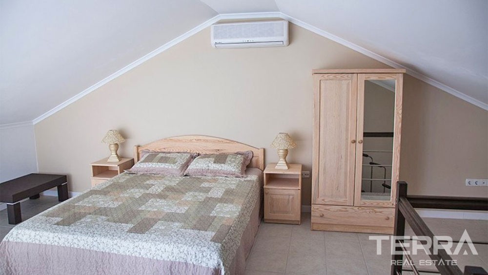 Resale Fethiye Villa for Sale Located 4 km from the Beach - 30513