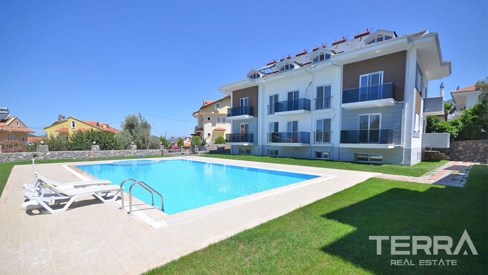 Das Penthouse-Apartment in Ovacık Fethiye bietet einen Bergblick - 30522