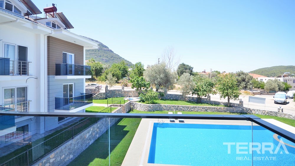 Das Penthouse-Apartment in Ovacık Fethiye bietet einen Bergblick - 30542