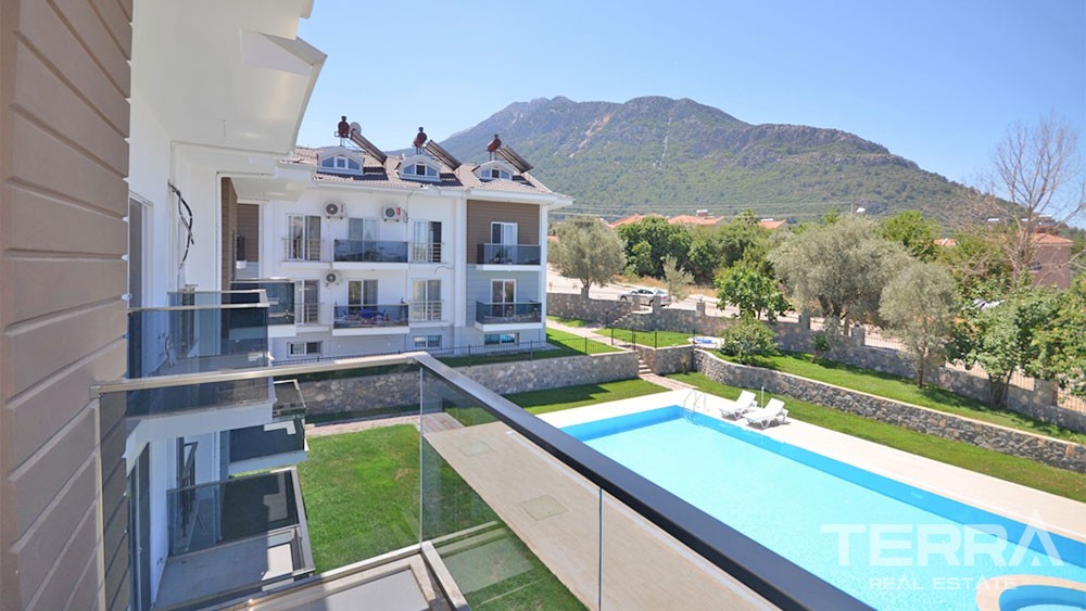 Das Penthouse-Apartment in Ovacık Fethiye bietet einen Bergblick - 30543