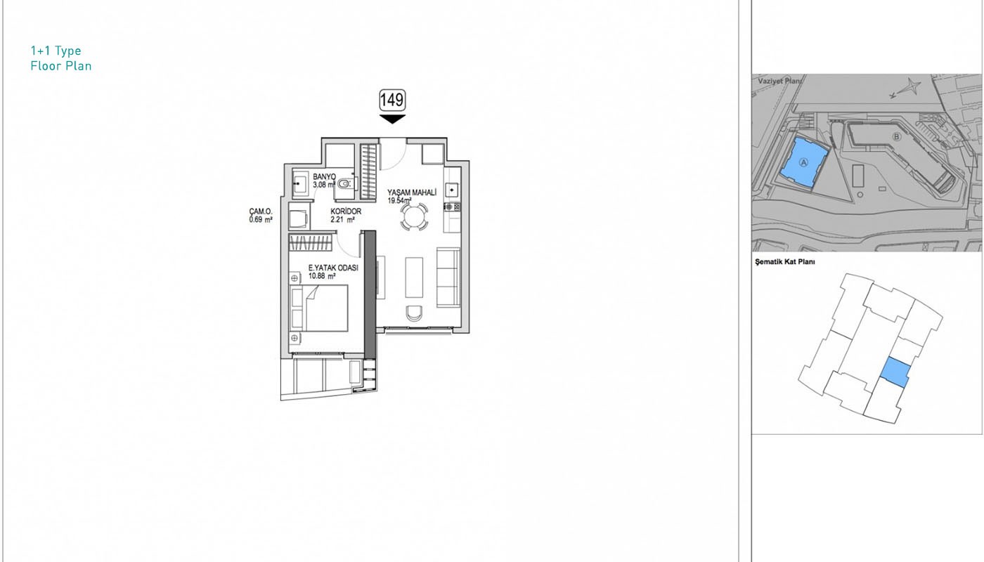 See & Insel blick Apartments liegt in Kartal Istanbul - 30576