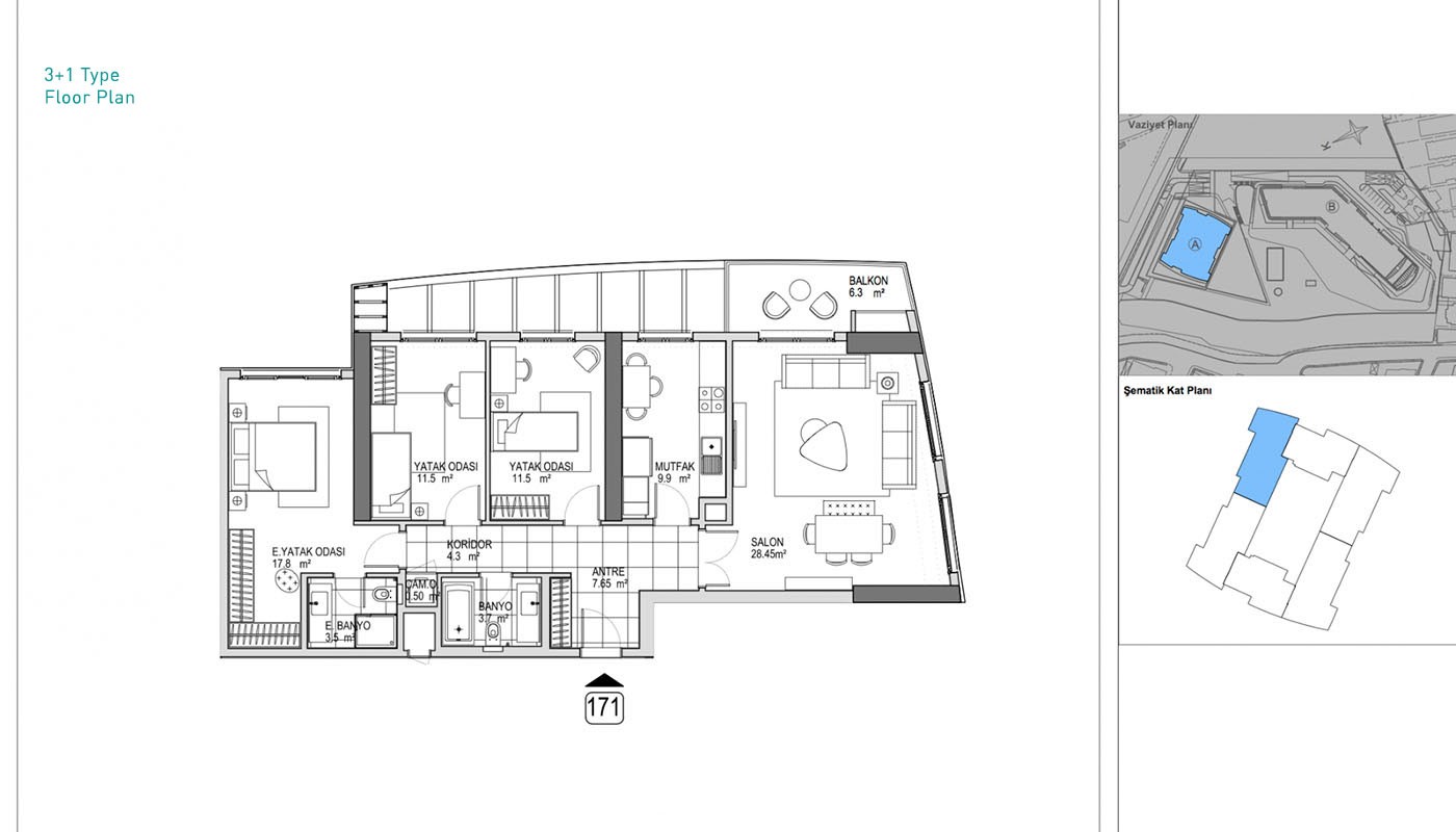 See & Insel blick Apartments liegt in Kartal Istanbul - 30579