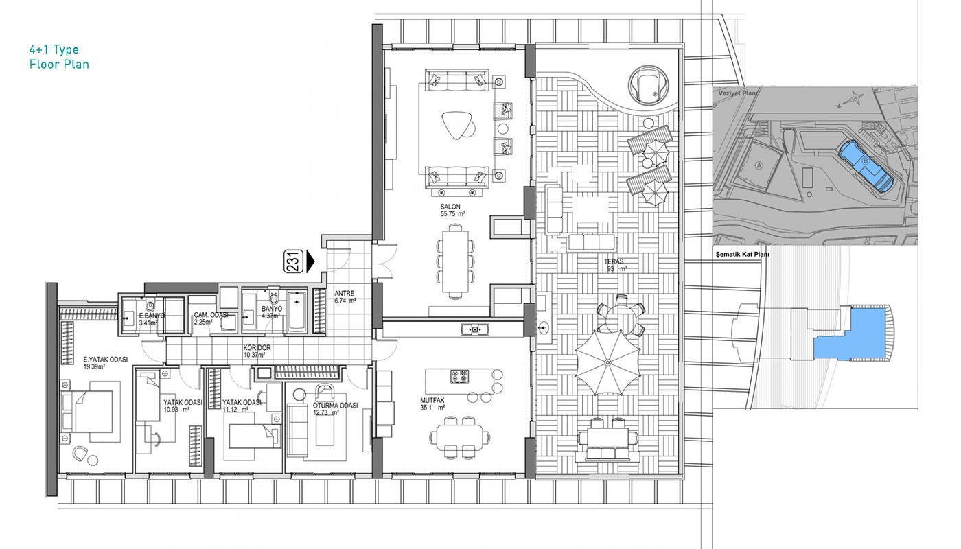See & Insel blick Apartments liegt in Kartal Istanbul - 30580