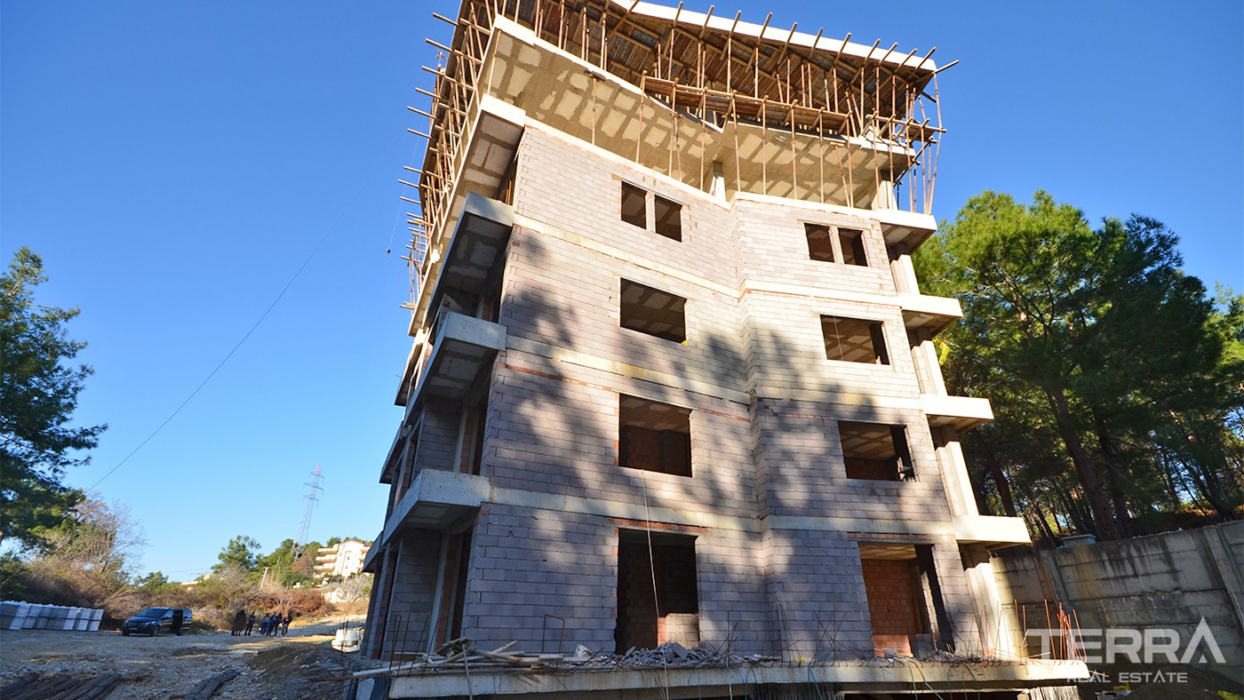 One Bedroom Apartments In a Peaceful Area of Avsallar Alanya - 35294