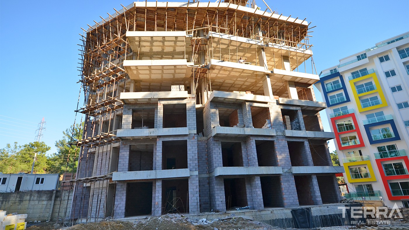 One Bedroom Apartments In a Peaceful Area of Avsallar Alanya - 35298